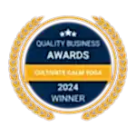 Digital Badge – Cultivate Calm Yoga Award for best yoga studio in Brisbane 2024